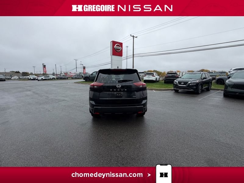 2024 Nissan Rogue Black Saint-Eustache - photo #8