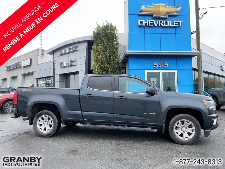 Chevrolet Colorado LT cabine multiplace 140,5 po 4RM 2018 Gris