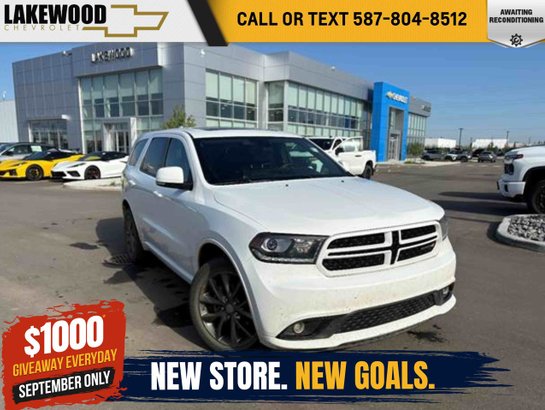 2017 Dodge Durango 2017 White