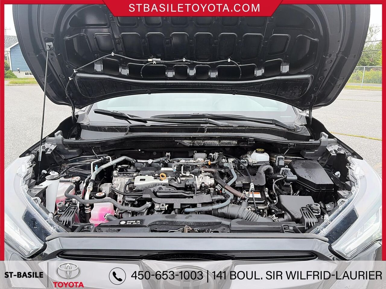 Toyota Corolla Cross HYBRIDE 2024 Noir de jais mica Saint-Basile-le-Grand - photo #11