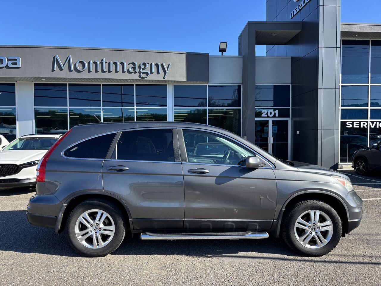 Honda CR-V 4 RM 5 portes EX 2011 Gris Montmagny - photo #3
