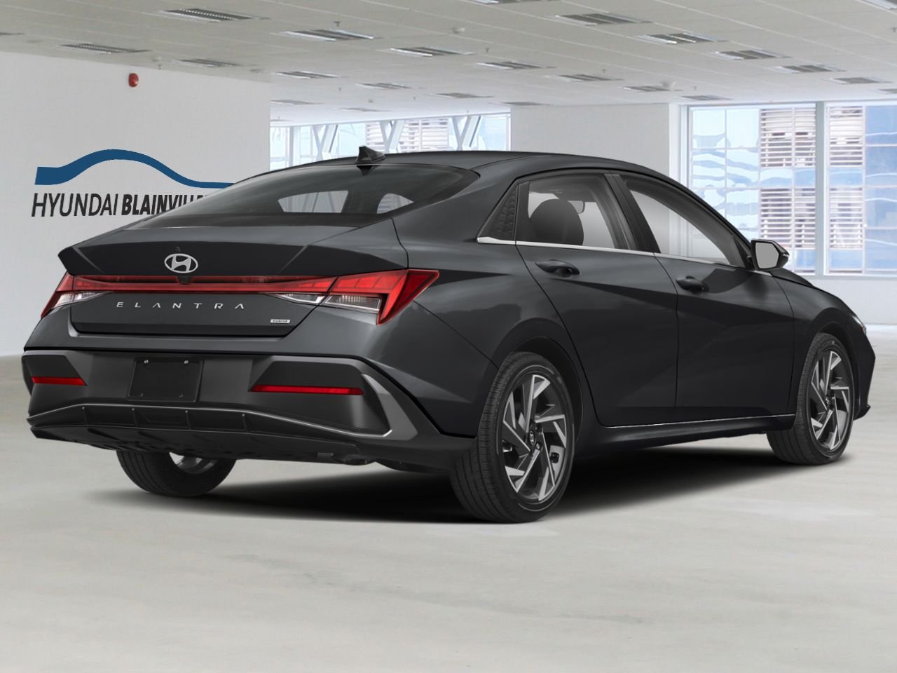 2026 Hyundai Elantra Hybrid Abyss Black Blainville - photo #2