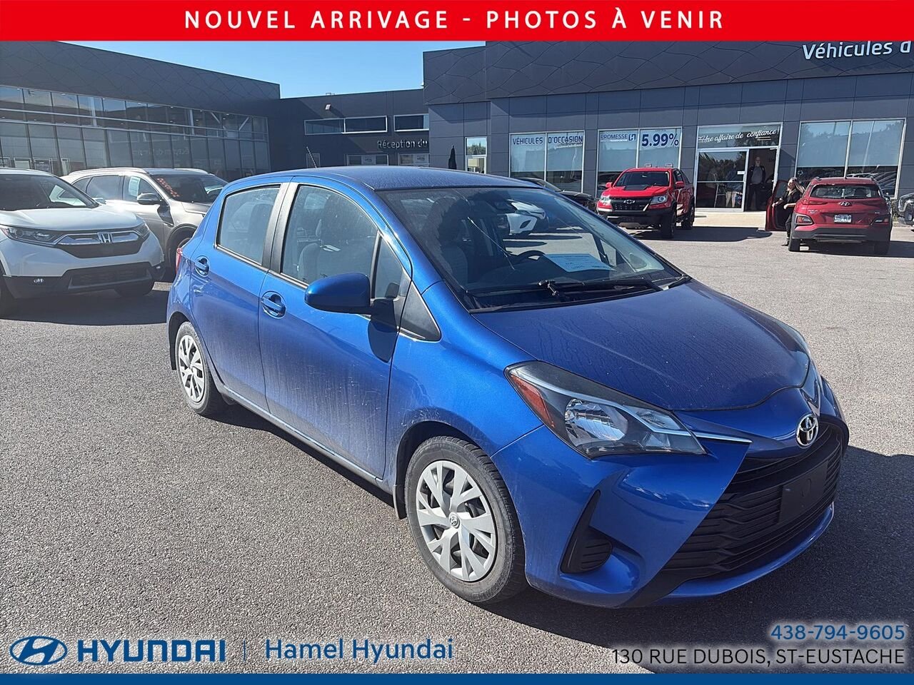 Toyota Yaris Hatchback 2019 Bleu Saint-Eustache - photo #1