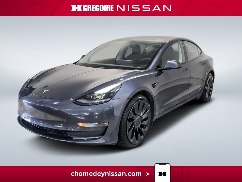 2022 Tesla Model 3 Performance AWD * Caméra 360 * Grey