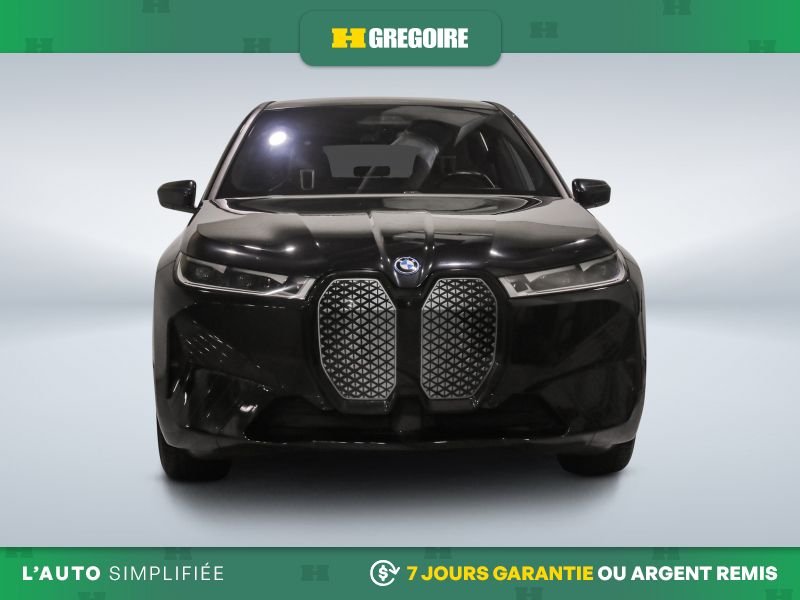 BMW iX xDrive40 AWD AUTO A/C MAGS CUIR NAV CAM RECUL BLUE 2023 Noir