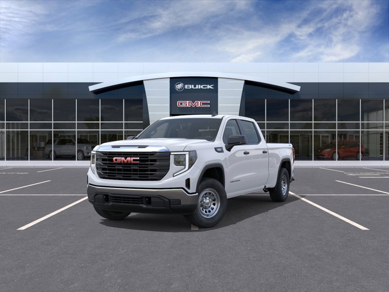 2026 GMC Sierra 1500 K1500 SIERRA CREW CAB PRO STD/BOX (1SA) SUMMIT WHITE Rivière-du-Loup - photo #0