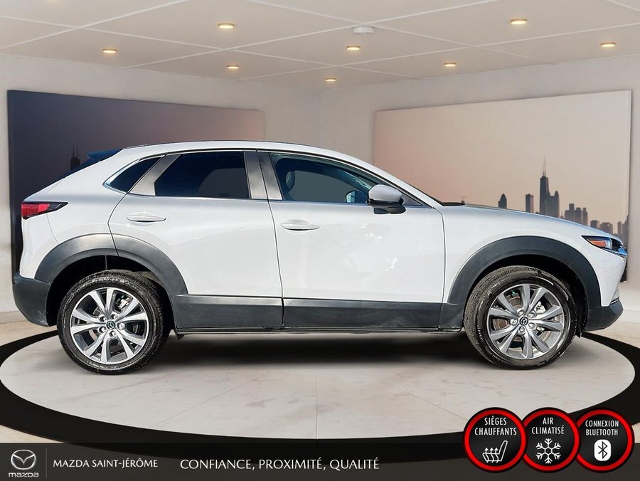 Mazda CX-30 GS LUXE | 1 PROPRIÉTAIRE | JAMAIS ACCIDENTÉ | TOIT OUVRANT | CUIR | AWD 2025 Gris