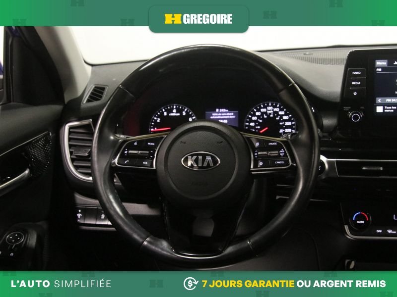 Kia Seltos 822928 | EX AWD AUTO AC CUIR TOIT MAGS CAM RECUL BLEUTOOTH 2021 Bleu Laval - photo #18