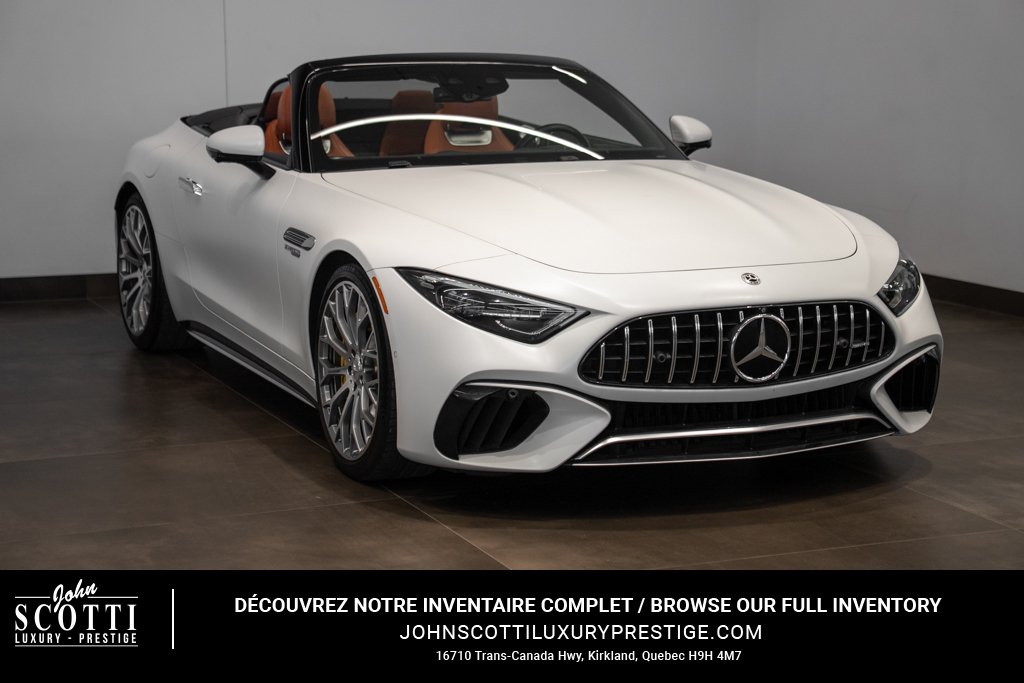 2022 Mercedes-Benz SL White Saint-Eustache - photo #3