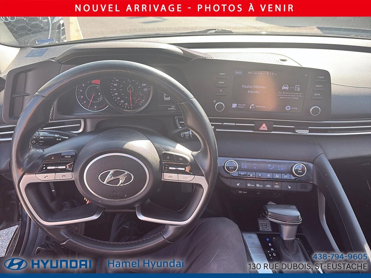 2022 Hyundai Elantra Black Saint-Eustache - photo #7