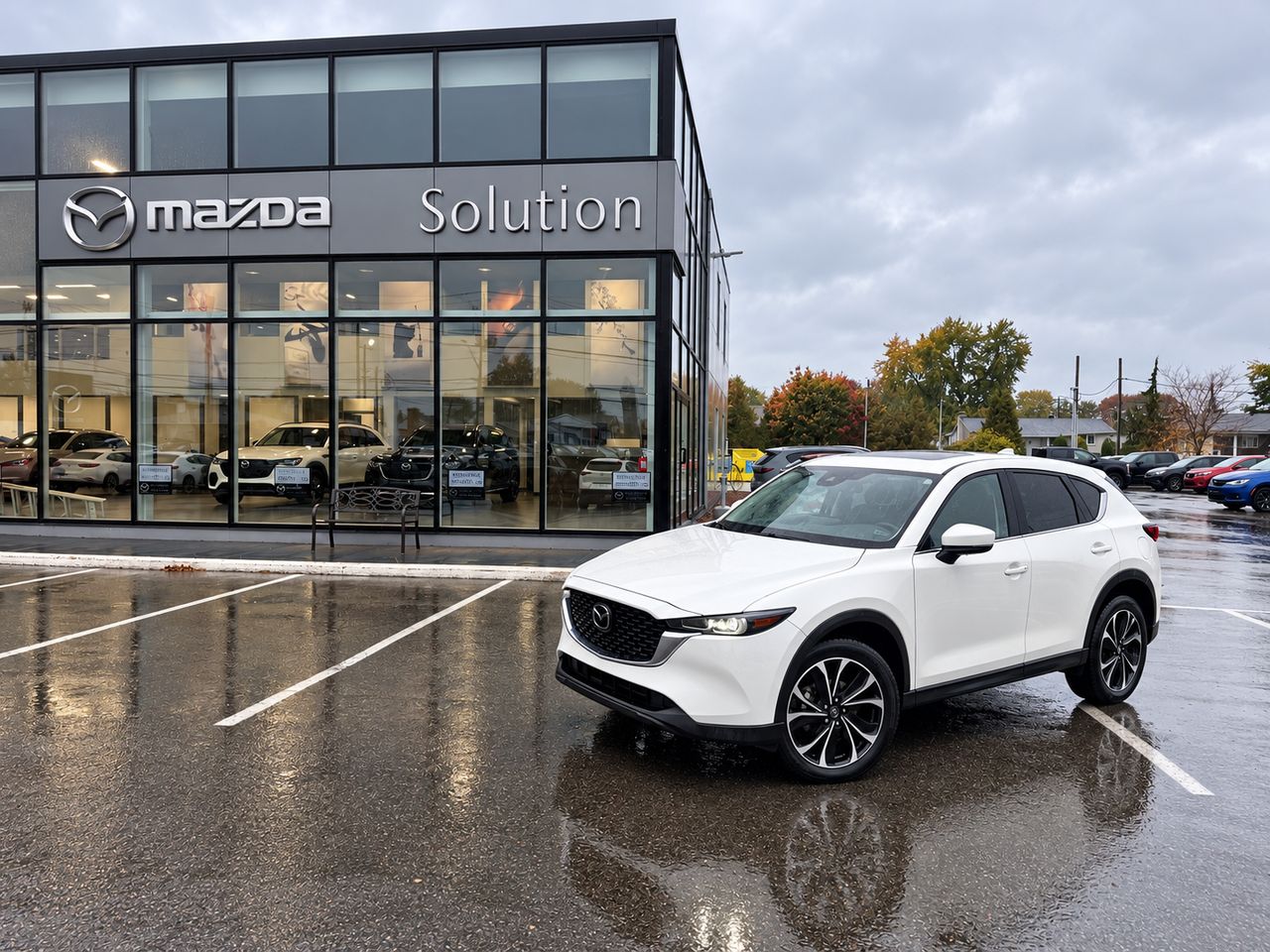 White 2023 Mazda CX-5 SUV / Crossover Automatic