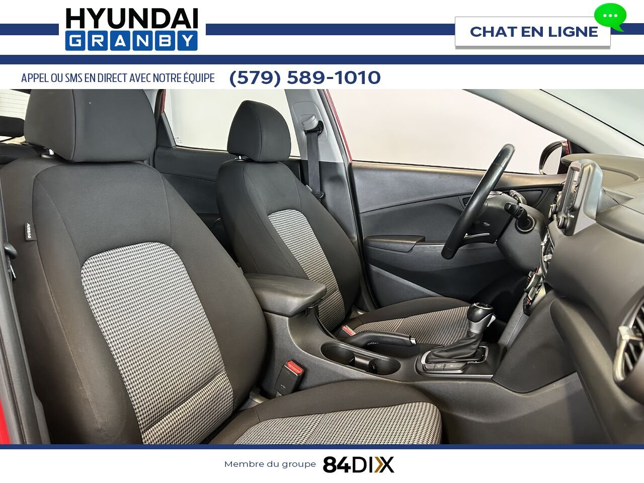 Hyundai Kona 2021 Rouge Granby - photo #23