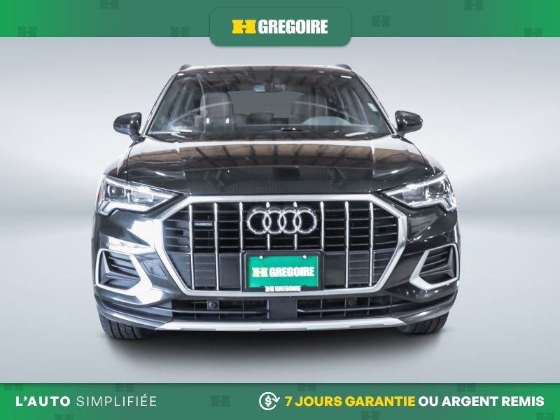 Audi Q3 821606 | Komfort AWD AUTO AC CUIR TOIT MAGS CAM RECULE 2019 Noir Laval - photo #1