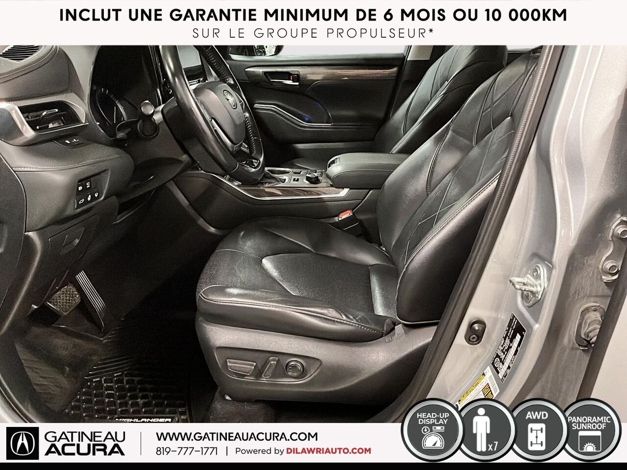Toyota Highlander Platinum AWD 2021 Argent Gatineau - photo #27