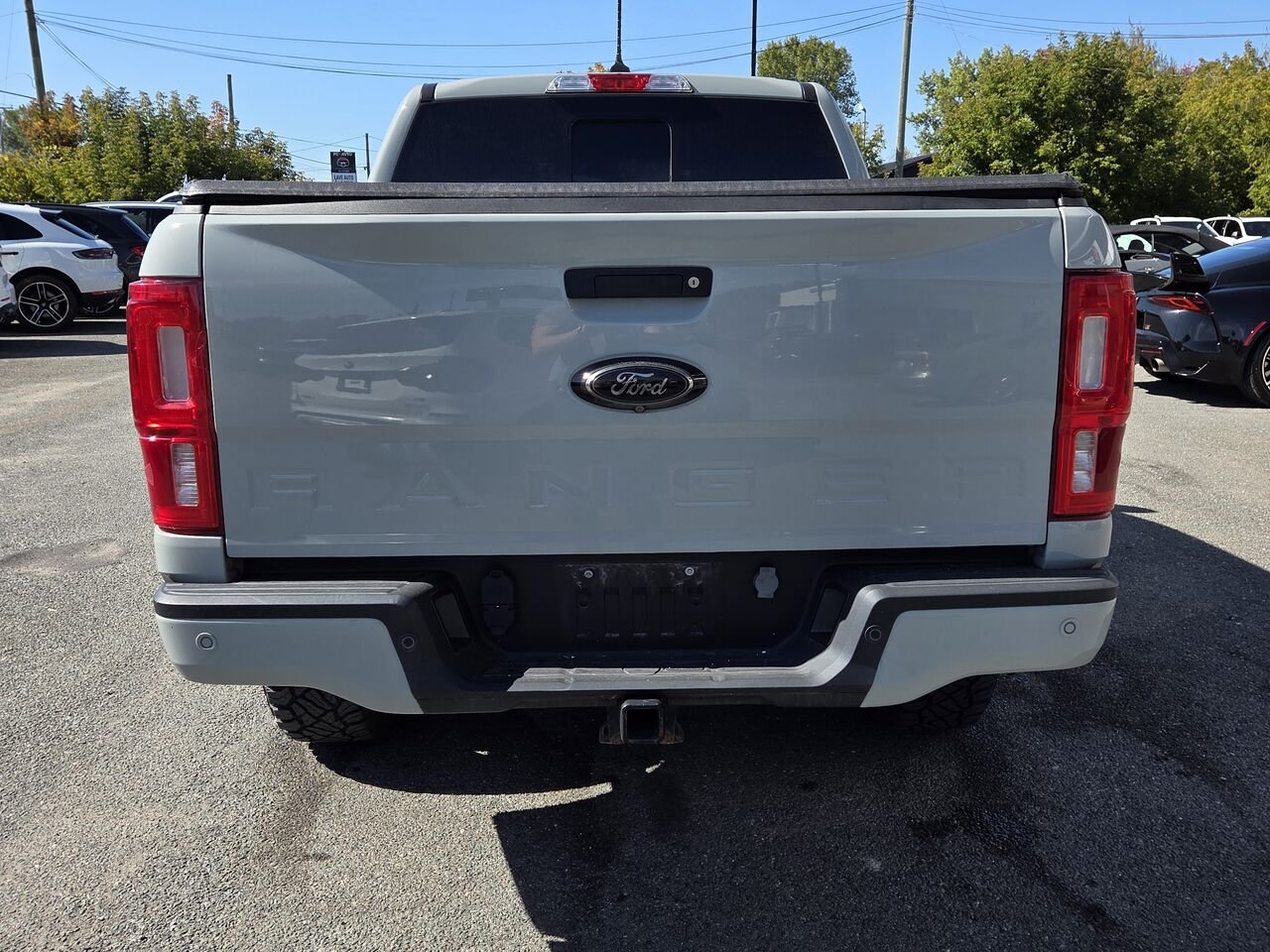 Ford Ranger XLT 2021 Gris Granby - photo #5