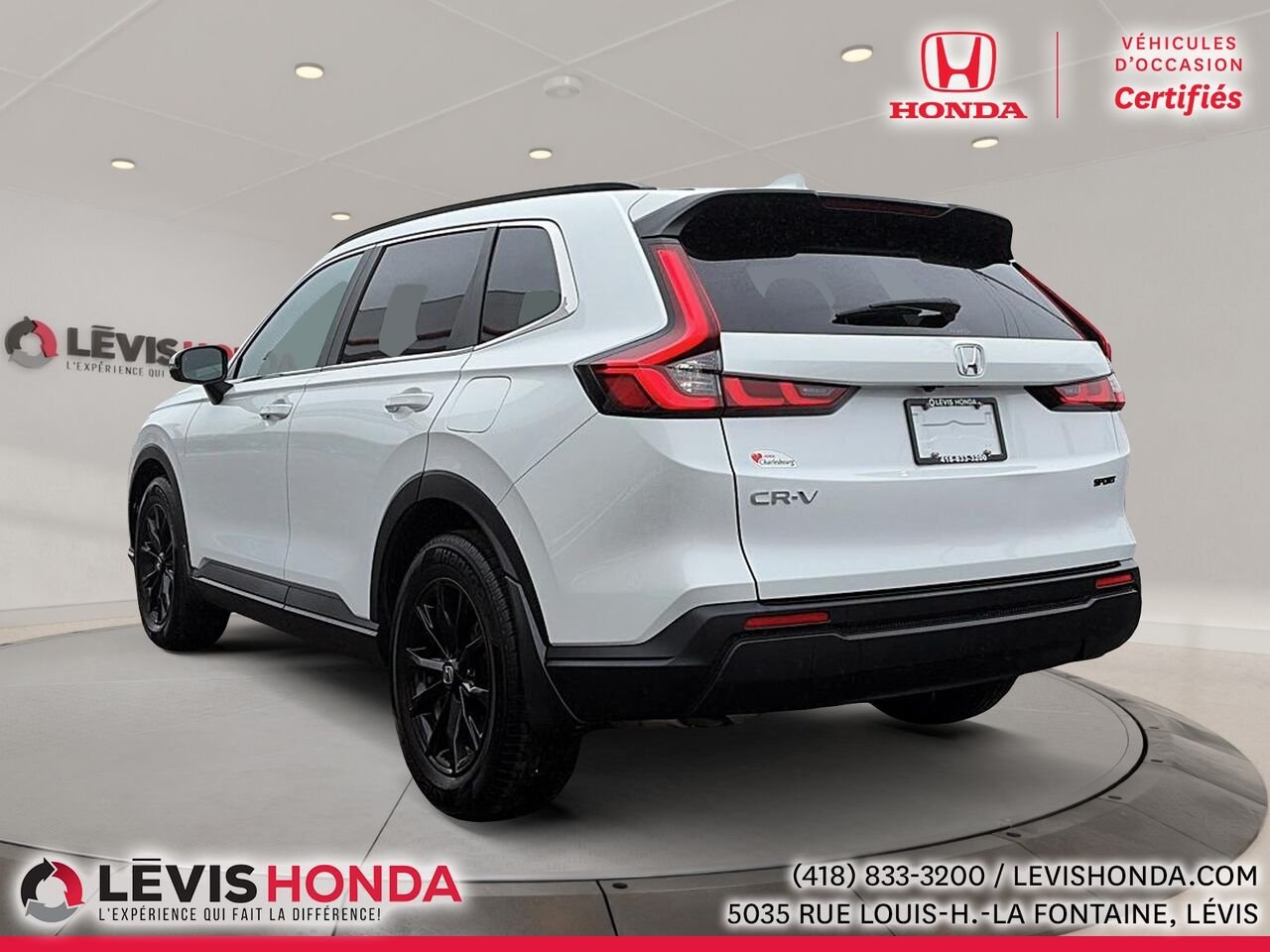 2023 Honda CR-V Sport AWD Sport Traction Intégrale White Lévis - photo #11