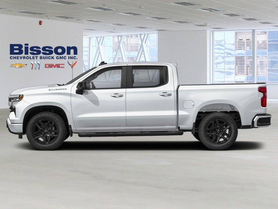 2026 Chevrolet Silverado 1500 RST cabine multiplace 4RM 147 po Summit White