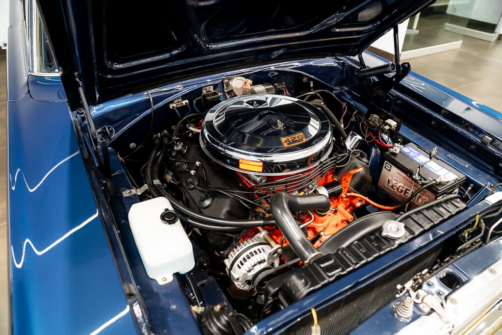 Plymouth Belvedere **PRIX EN USD** 1966 Bleu Montréal - photo #17