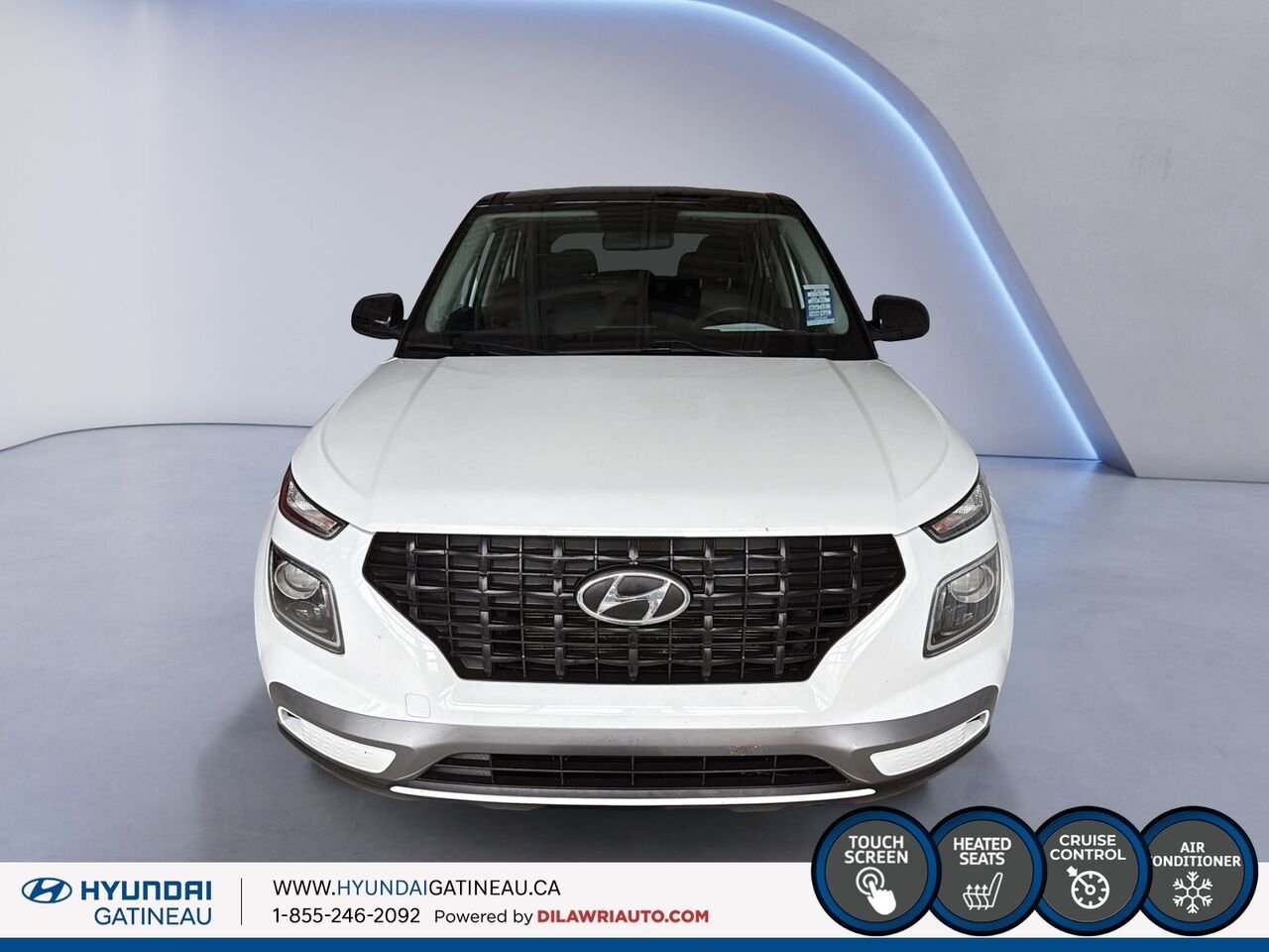 Hyundai Venue 2021 Blanc Gatineau - photo #1