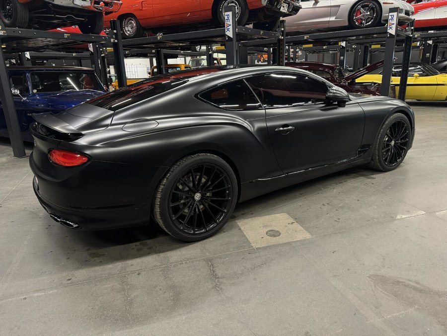 2020 Bentley Continental GT V8 | HRE Wheels | Full Stealth PPF | Clean Carfax Black