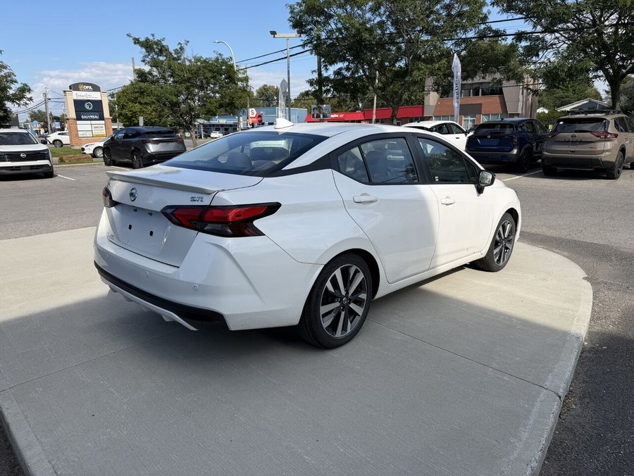 2021 Nissan Versa SR White