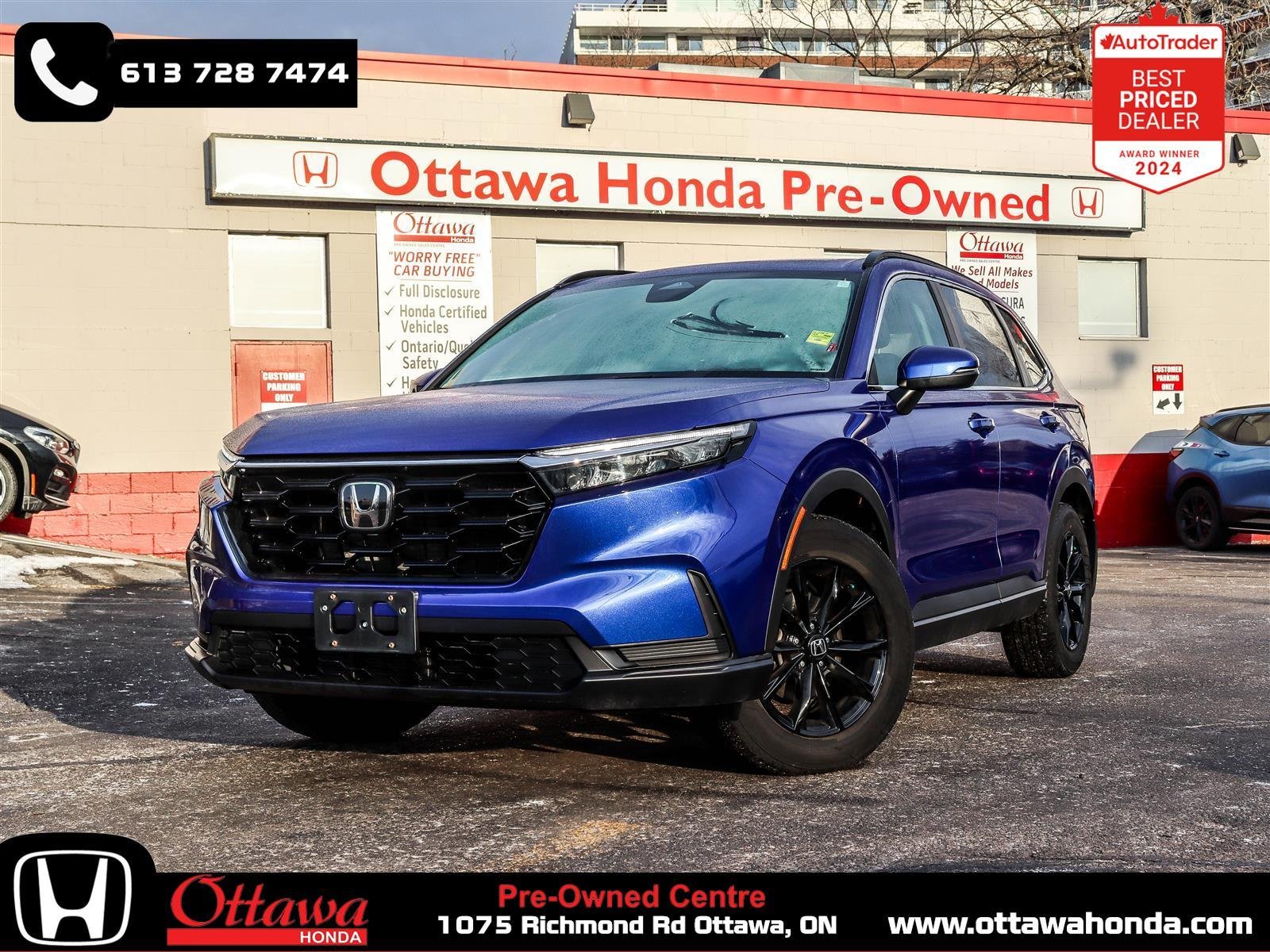 Honda CR-V Sport 2024 Blue Ottawa & Gatineau - photo #0