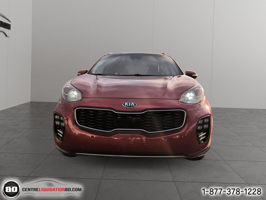 2018 Kia Sportage SX Turbo TI avec noir Red