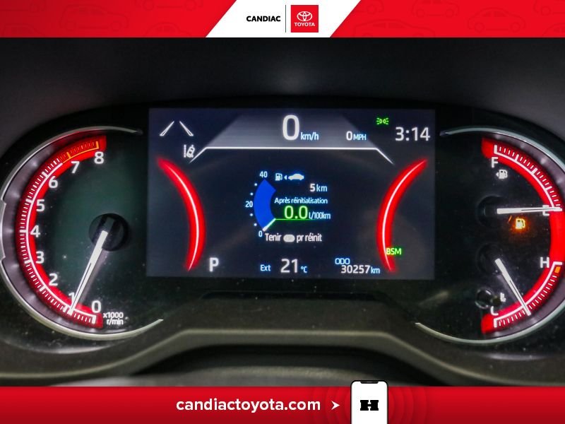 Toyota Rav 4 TR04374 | Trail AWD - CUIR - TOIT OUVRANT - MAGS 2024 Vert Laval - photo #19