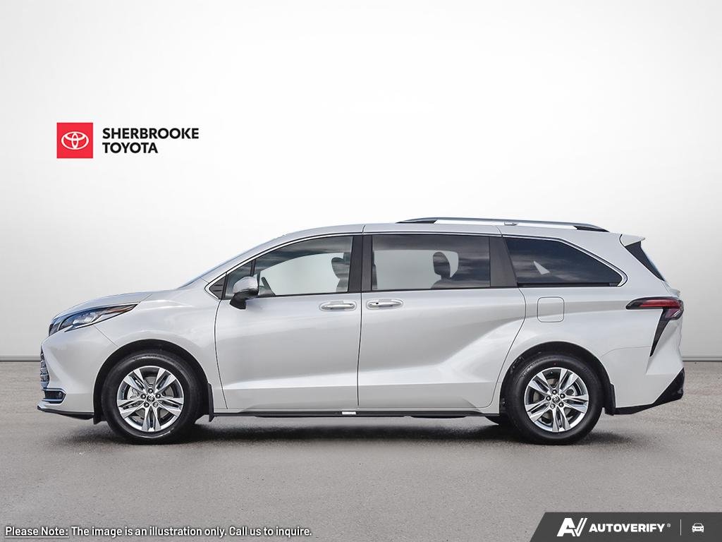 Toyota Sienna Limited TI 7 places 2026 Frisson glacé nacré Sherbrooke - photo #2