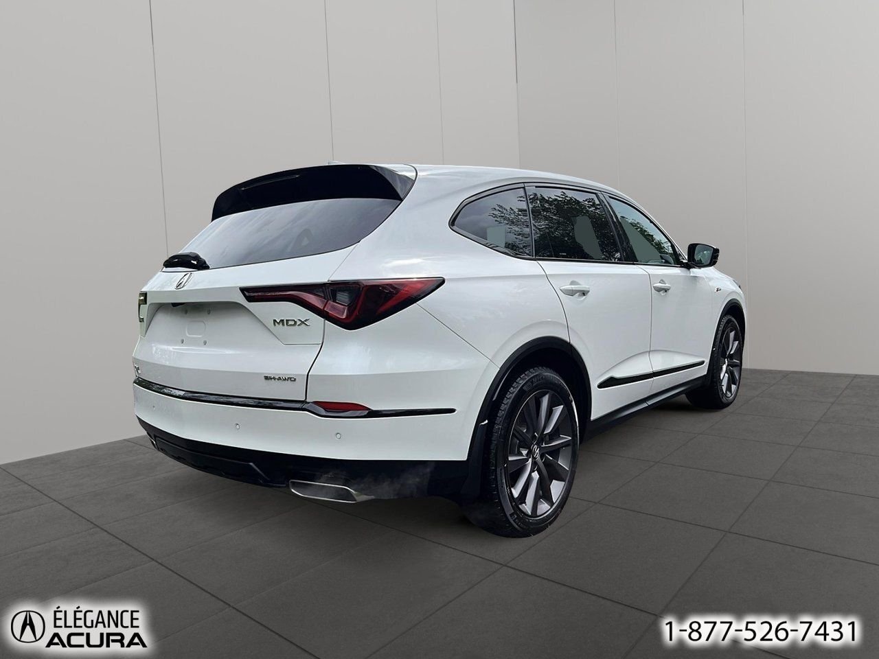 Acura MDX A-Spec | A8913 2025 Blanc Granby - photo #5