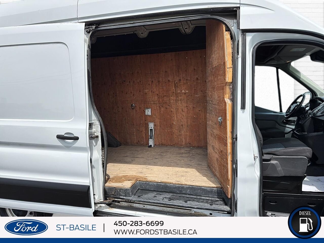 2019 Ford Transit fourgon utilitaire White Saint-Basile-le-Grand - photo #10