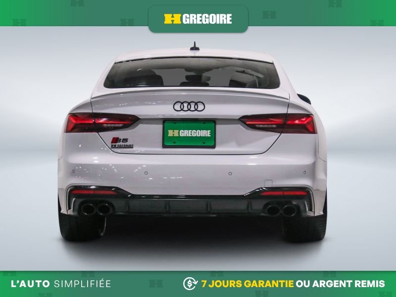Audi S5 2023 Blanc Saint-Eustache - photo #7