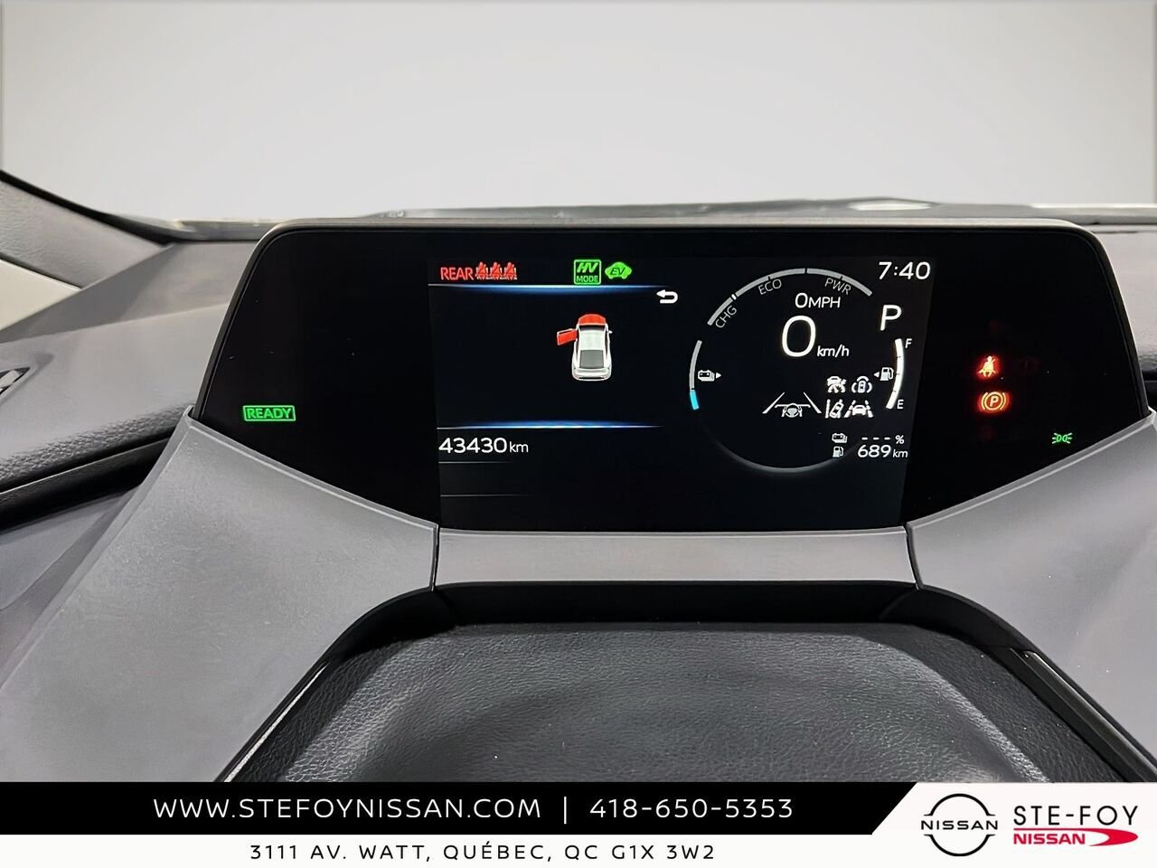 2025 Toyota Prius PLUG-IN hybride SE White Ste-Foy - photo #28