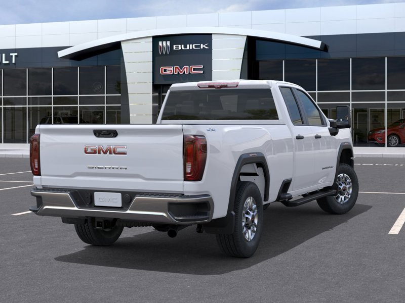 GMC Sierra 2500HD Pro cabine double 4RM 162 po 2026 BLANC SOMMET
