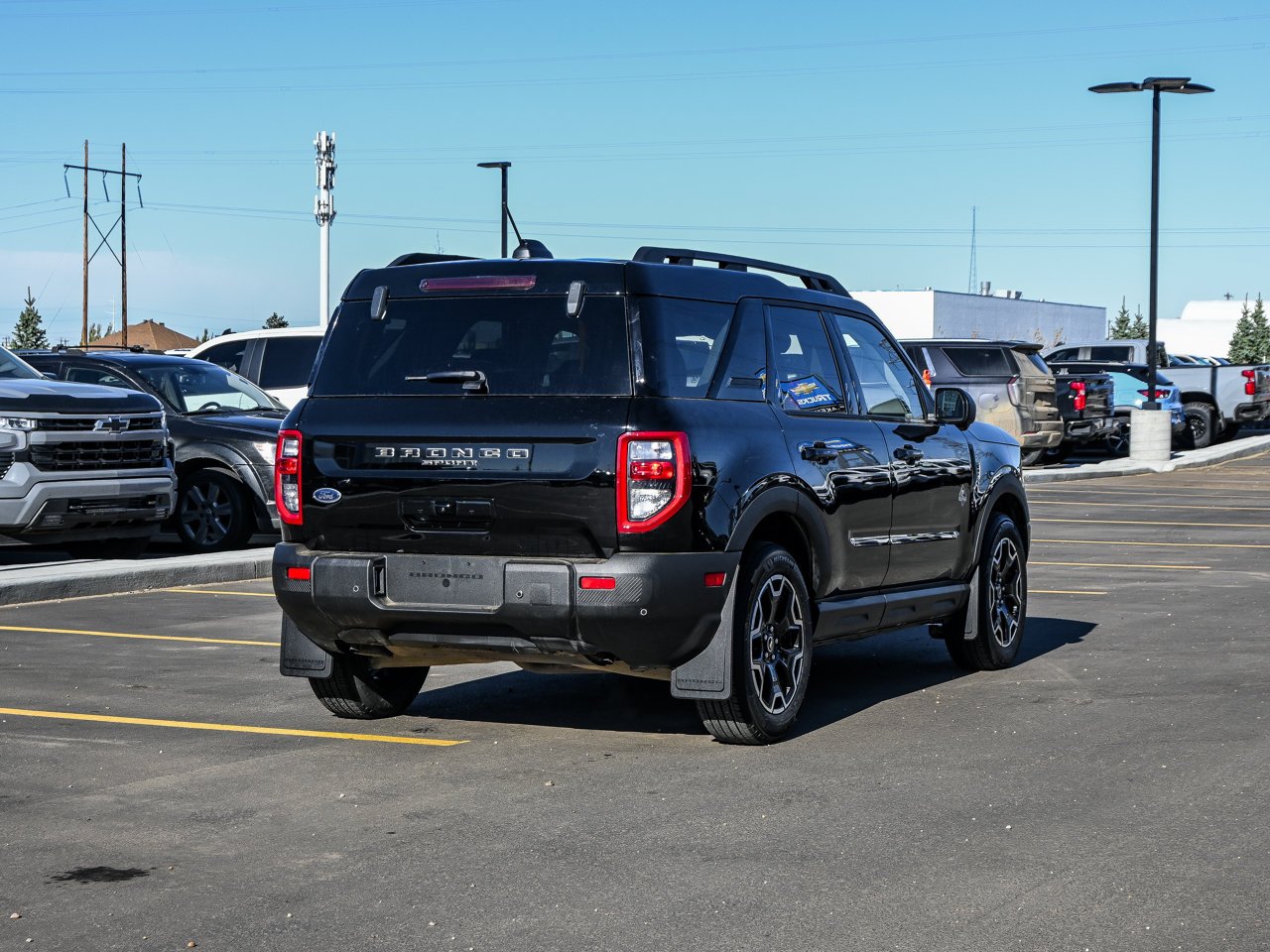 2025 Ford Bronco Sport Outer Banks 4x4 Black Sherwood Park - photo #13