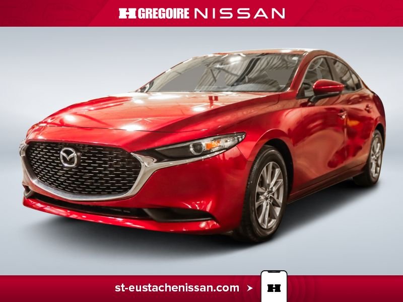 2021 Mazda 3 GX MAGS DEM. A DISTANCE VITRES TEINTEES Red