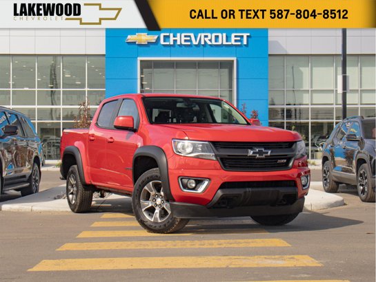 2018 Chevrolet Colorado 2018 Red