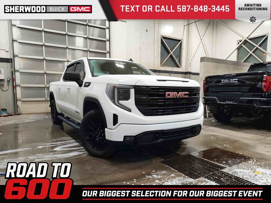 2024 GMC Sierra 1500 Elevation 3.0L X31 | Heated Seats/Steering Wheel White