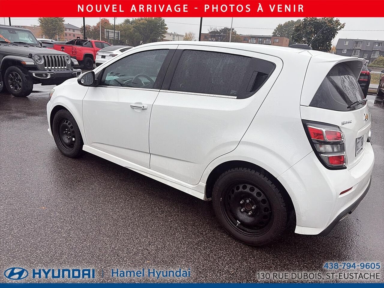 2017 Chevrolet Sonic White Saint-Eustache - photo #5