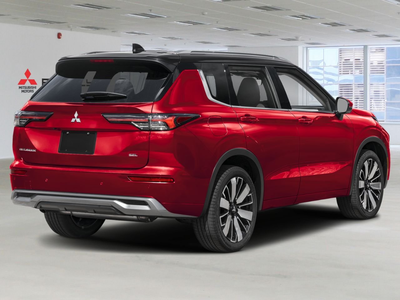 2026 MITSUBISHI Outlander Red Diamond/Black Roof Gatineau - photo #1