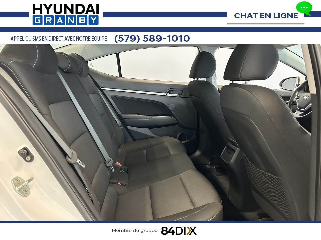 Hyundai Elantra 2018 Blanc Granby - photo #25