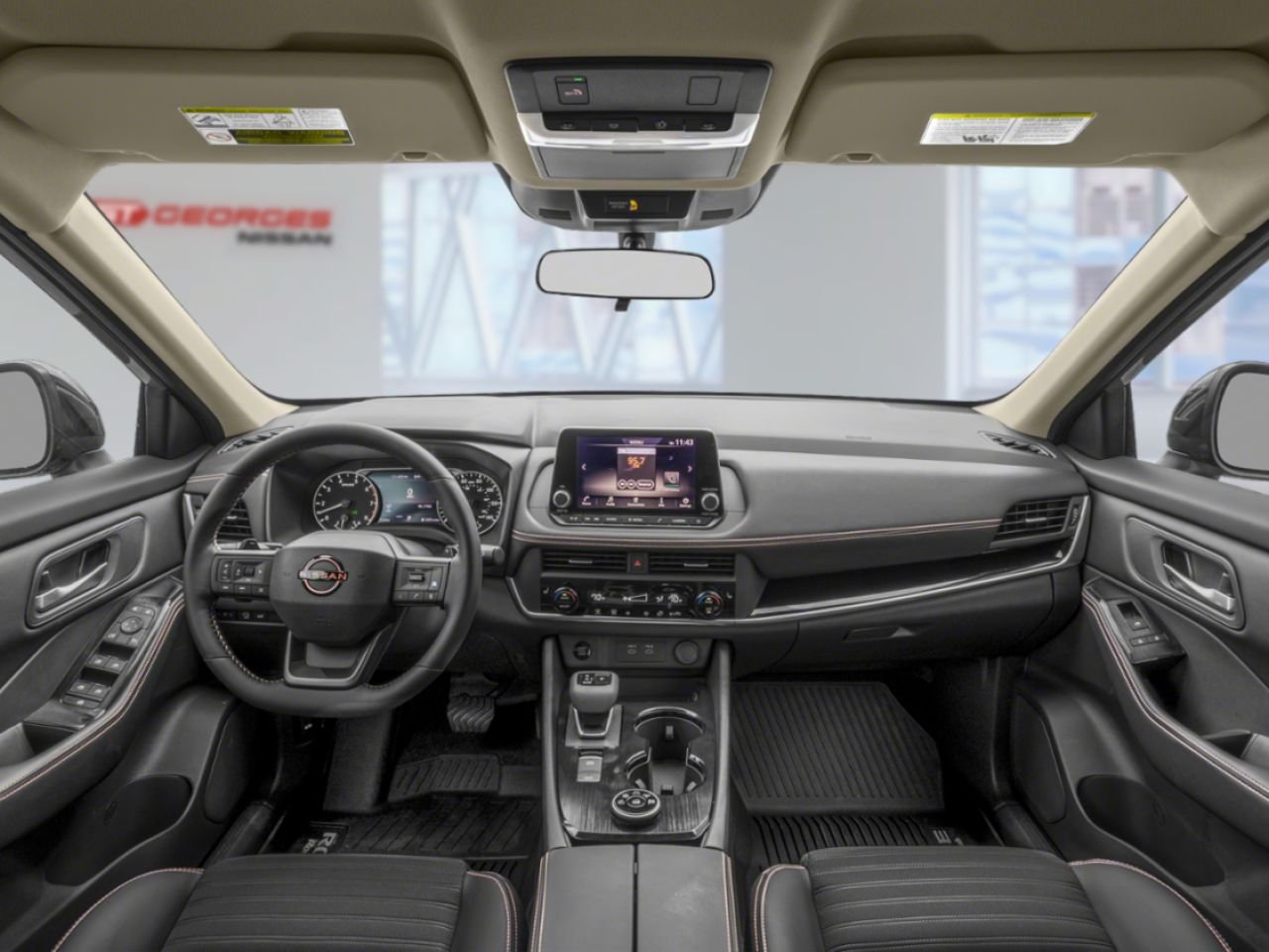 NISSAN Rogue 2026 Blanc Everest nacré triple couche Saint-Georges - photo #5