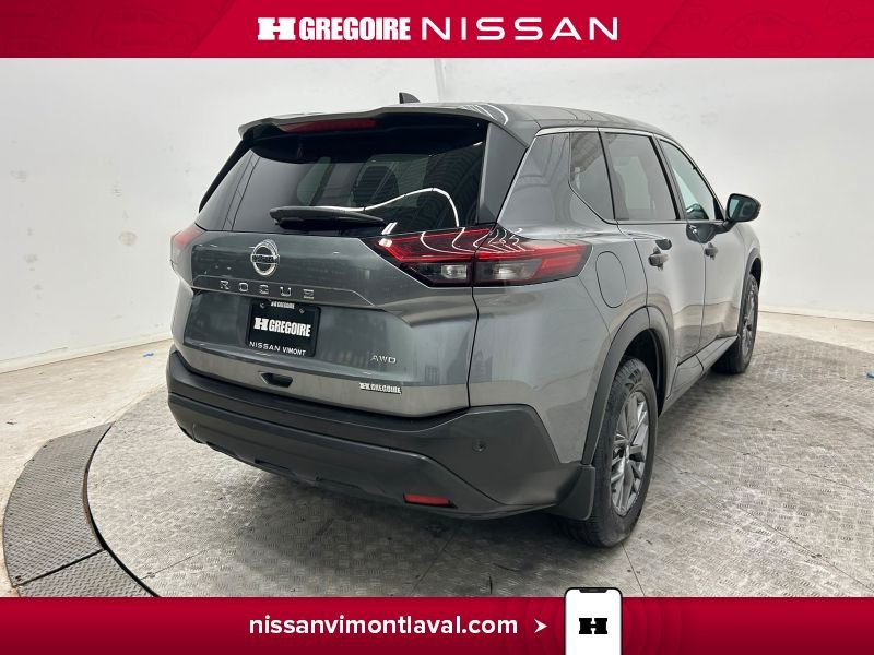 Nissan Rogue VR3709 | S CARPLAY AWD CAMERA A PARTIR DE 2.99% 2021 Gris Laval - photo #5