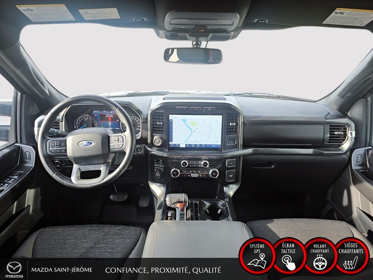 2023 Ford F-150 XLT SPORT | POWERBOOST 3.5L | GROS PNEUS | 4X4 | Black Saint-Jérôme - photo #21