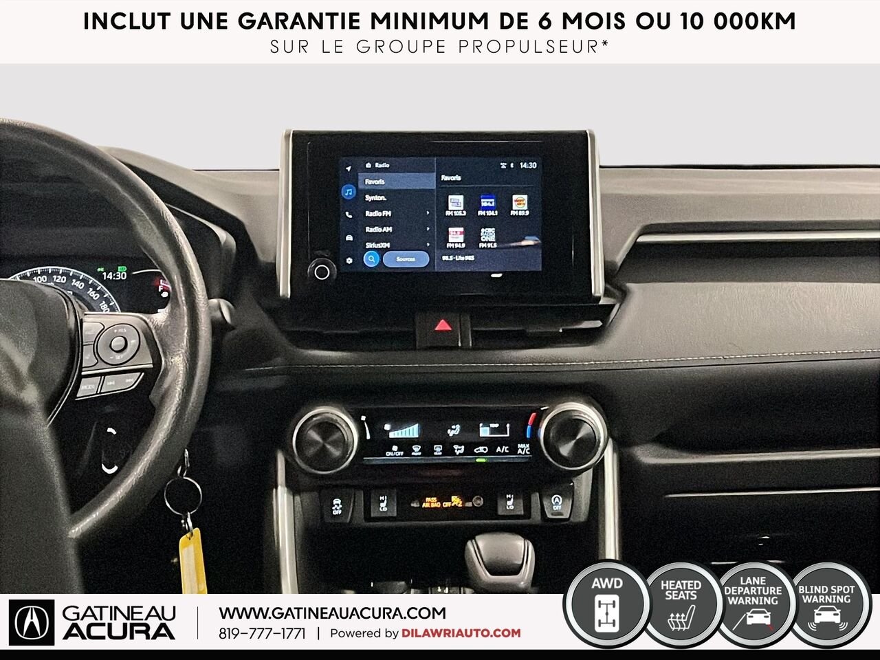 Toyota RAV4 LE AWD 2023 Gris Gatineau - photo #25