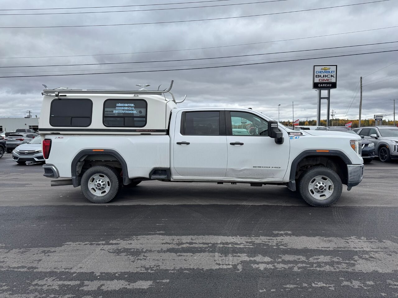 2022 GMC Sierra 2500HD Pro cabine multiplace 4RM 172 po White Val-d'Or - photo #1