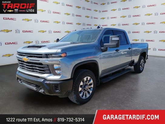 2024 CHEVROLET 2500 4RM CAISSE LONGUE CAB MULTIPLAC DIESEL DURAMAX Grey