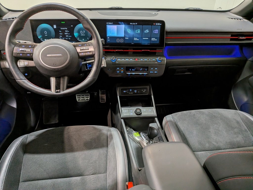 Hyundai Kona 1.6T N Line AWD w/Two-Tone Roof 2025 Gris Val-David - photo #27