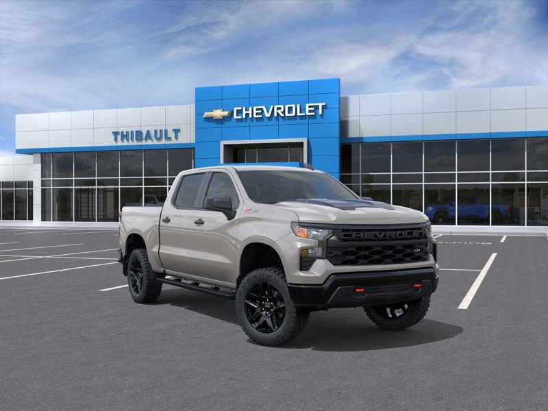 2026 CHEVROLET SILVERADO 1500 Custom Trail Boss cabine multiplace 4RM 147 po White Sherbrooke - photo #0