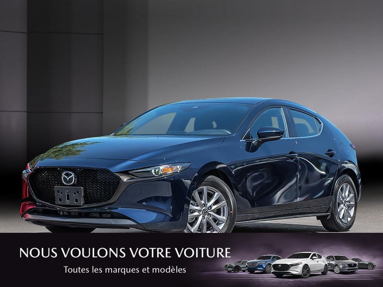 Mazda Mazda3 Sport JM1BPALL0T1885718 2026 Bleu cristal foncé mica Mirabel - photo #0